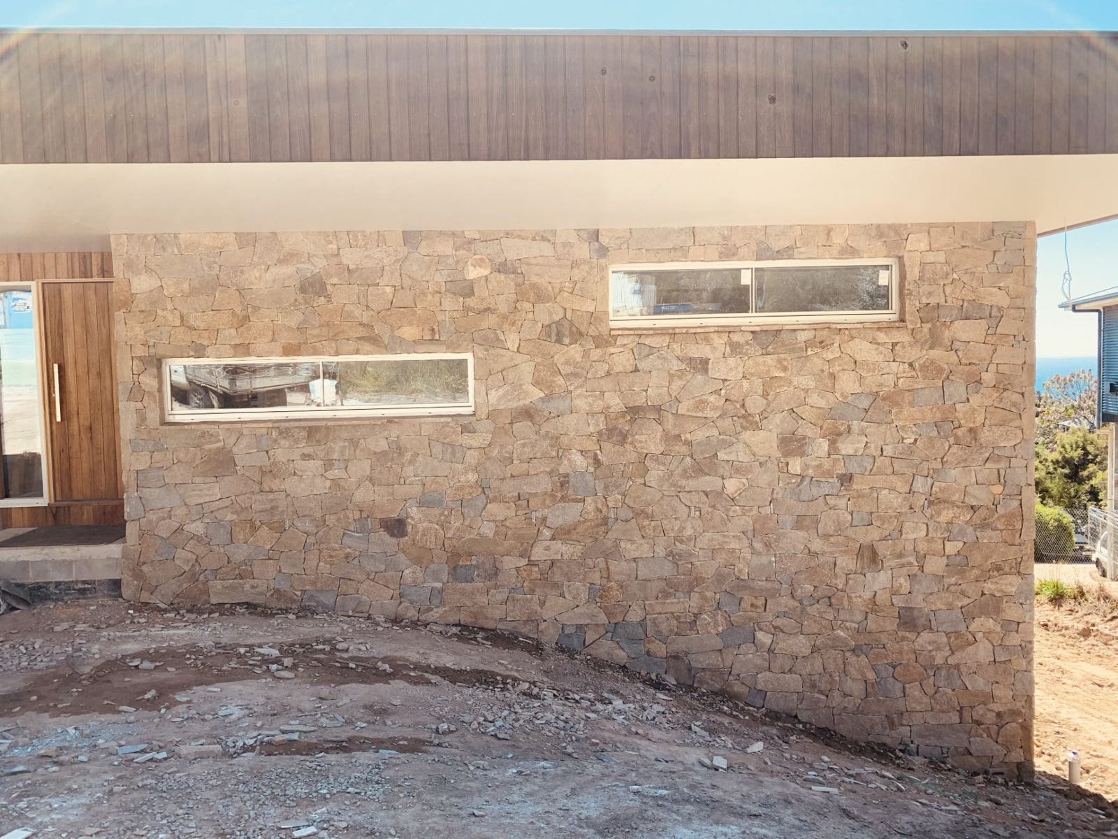 Exterior Walls &mdash; stonework by Creative Stone Masonry