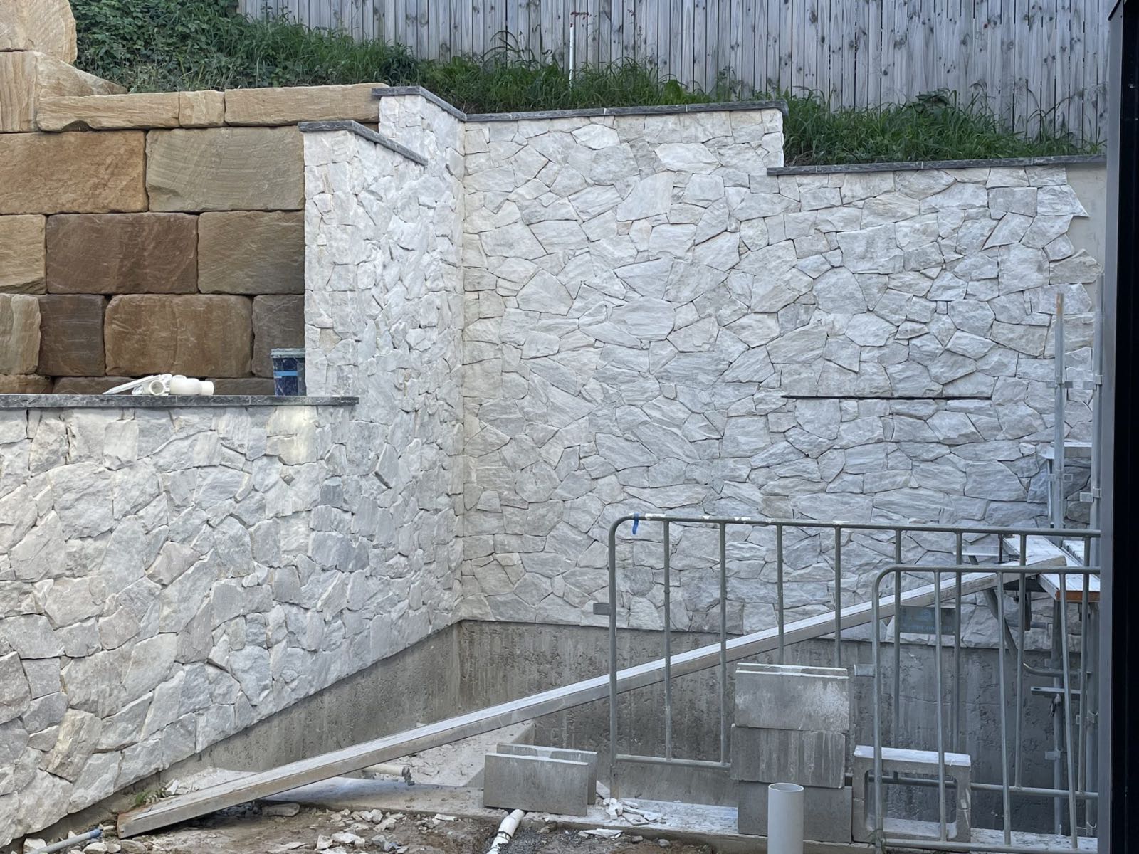 Exterior Walls &mdash; stonework by Creative Stone Masonry