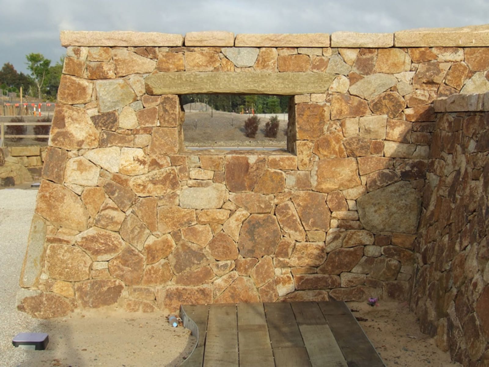 Australian Garden Project — stonework by Creative Stone Masonry