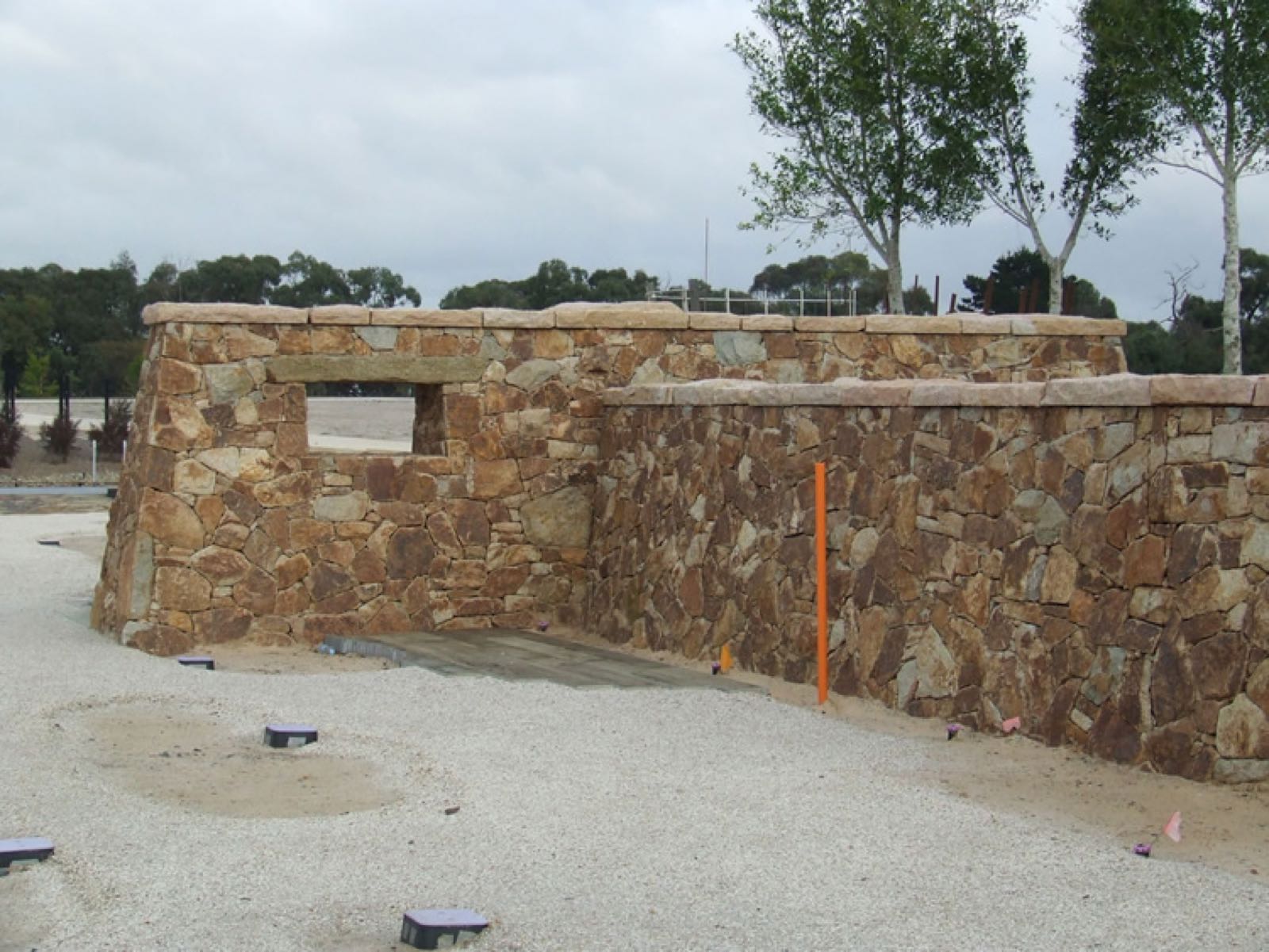 Australian Garden Project — stonework by Creative Stone Masonry