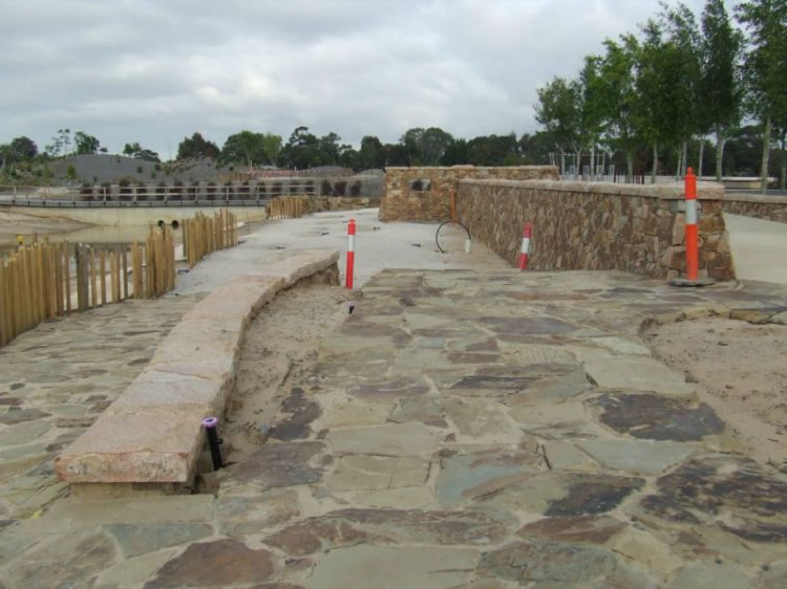Australian Garden Project — stonework by Creative Stone Masonry