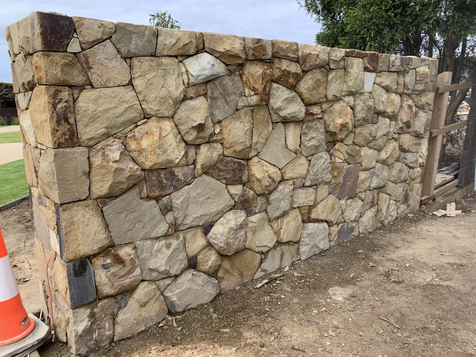 Fences &mdash; stonework by Creative Stone Masonry