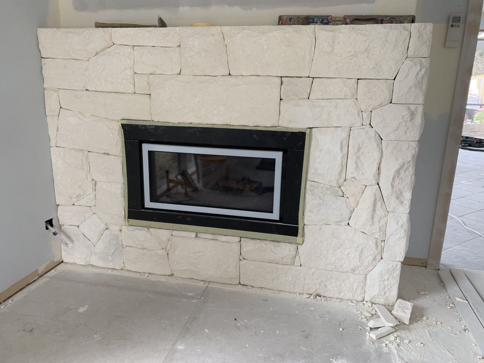 Fireplaces &mdash; stonework by Creative Stone Masonry