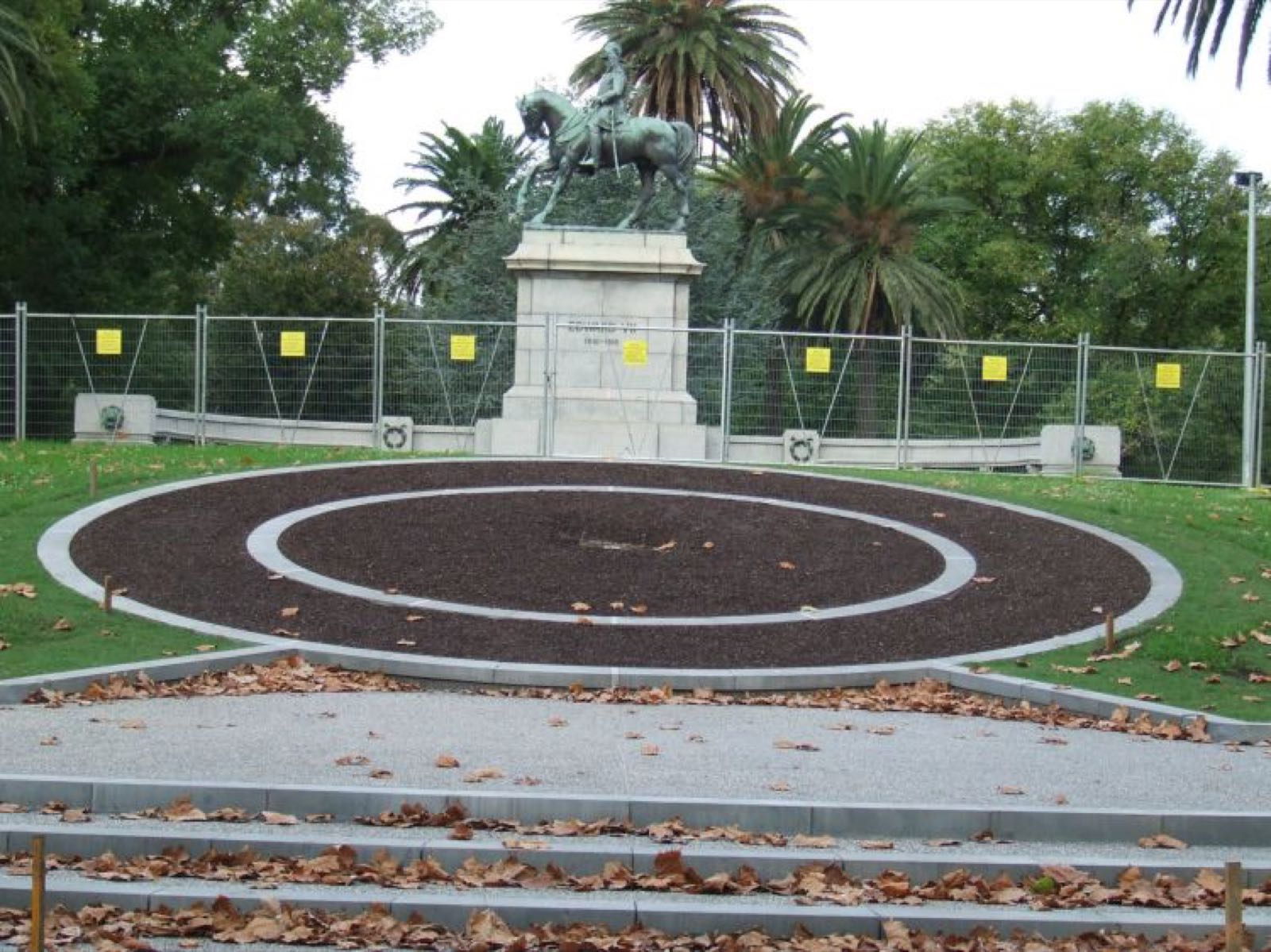 Floral Clock &mdash; stonework by Creative Stone Masonry