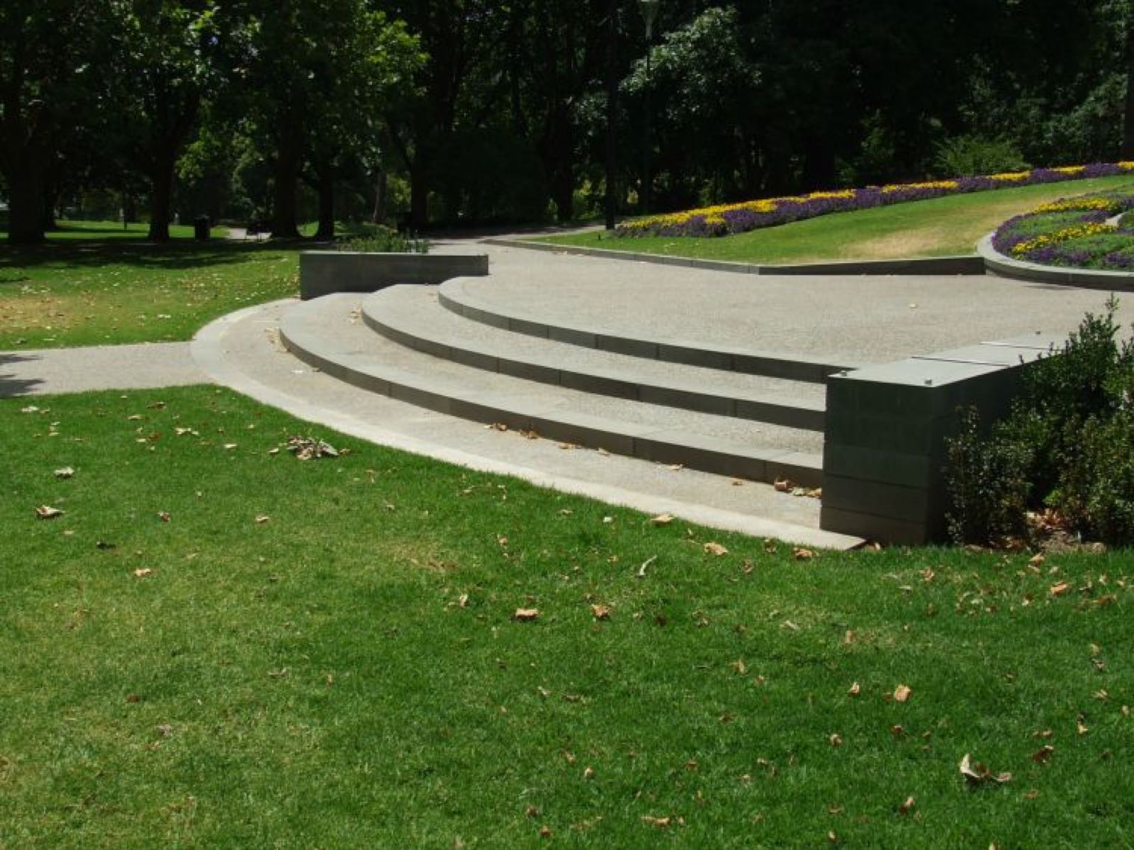 Floral Clock &mdash; stonework by Creative Stone Masonry