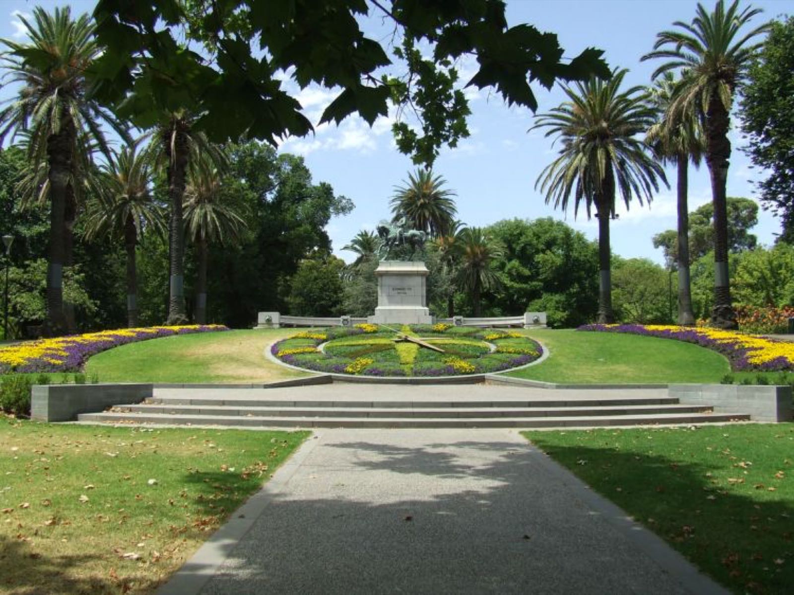 Floral Clock stonework by Creative Stone Masonry