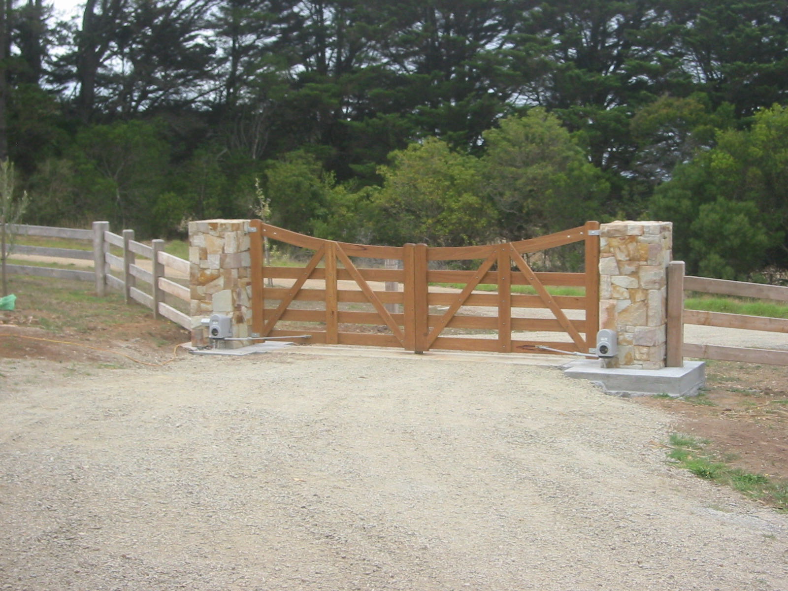 Gateways &mdash; stonework by Creative Stone Masonry