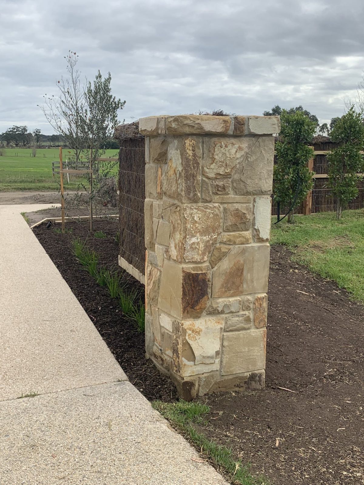 Gateways &mdash; stonework by Creative Stone Masonry