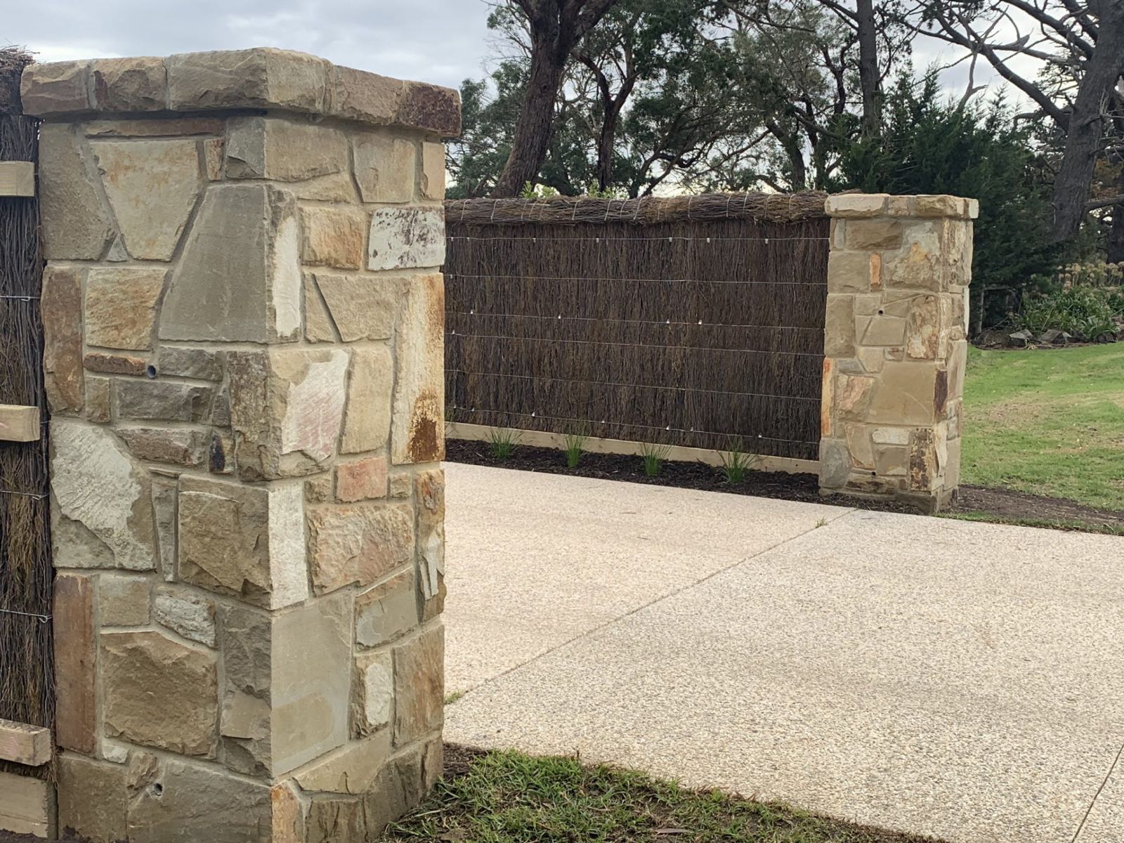 Gateways &mdash; stonework by Creative Stone Masonry