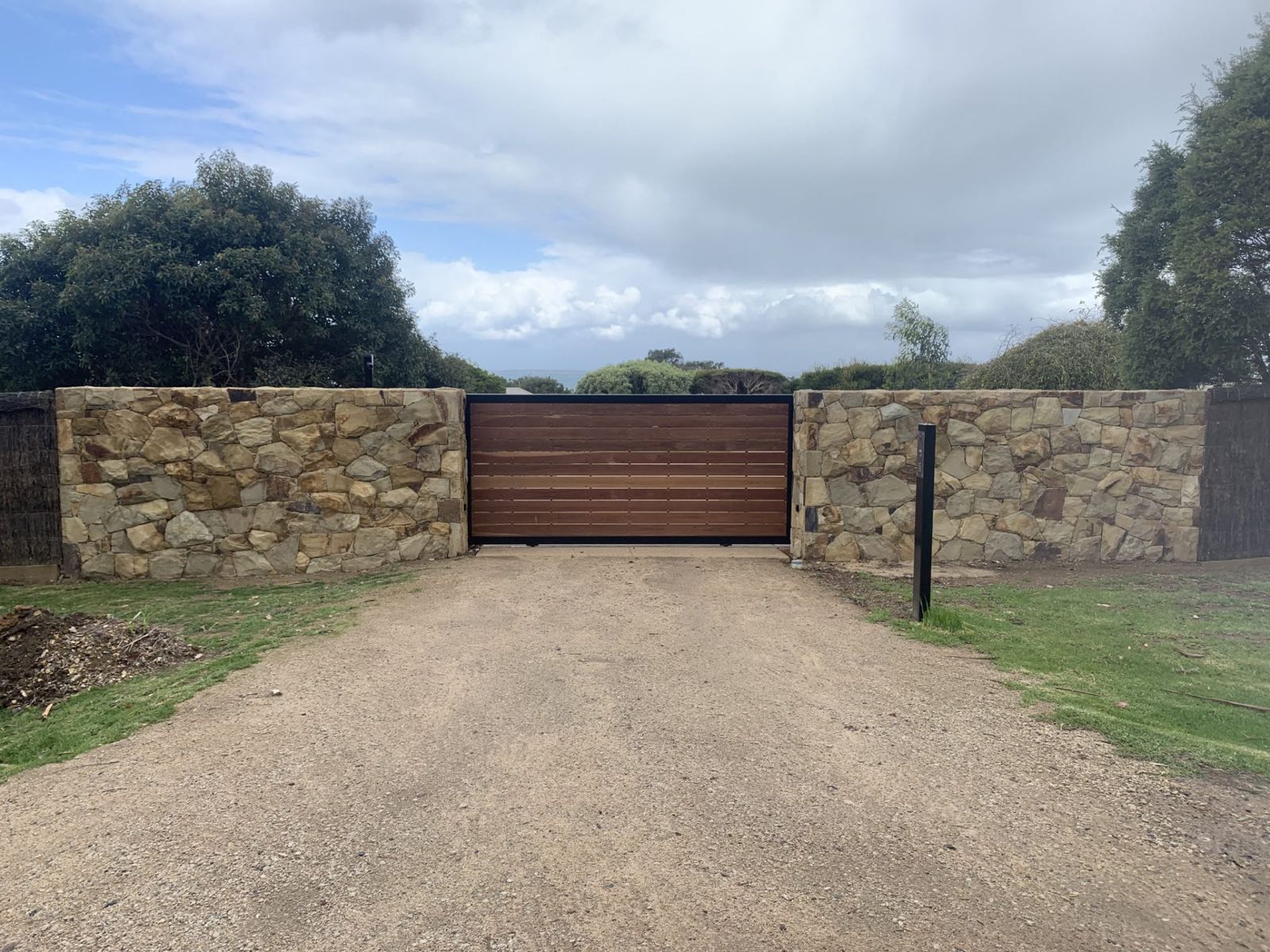 Gateways &mdash; stonework by Creative Stone Masonry