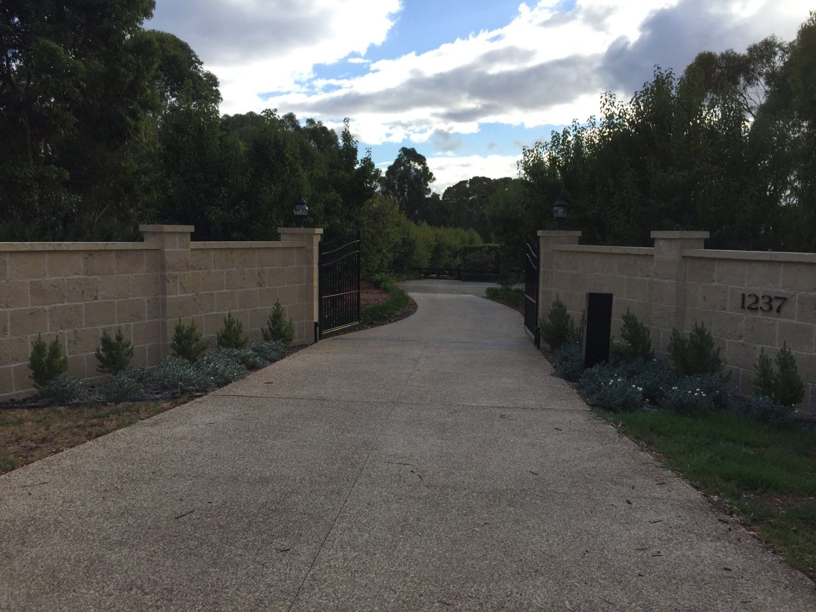 Gateways &mdash; stonework by Creative Stone Masonry