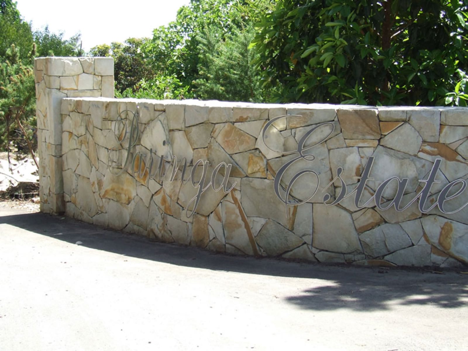 Paringa Estate &mdash; stonework by Creative Stone Masonry