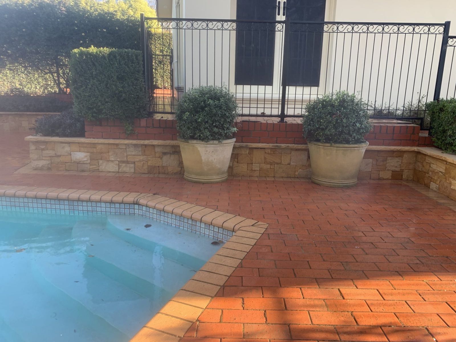 Patio &mdash; stonework by Creative Stone Masonry