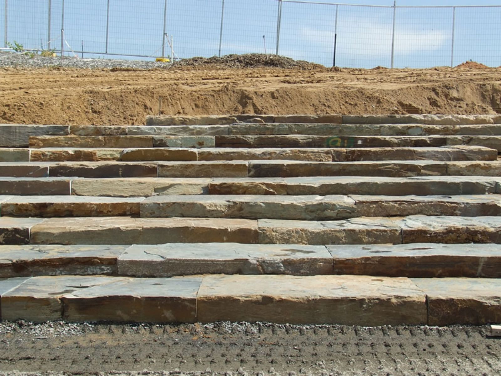 Australian Garden Project — stonework by Creative Stone Masonry