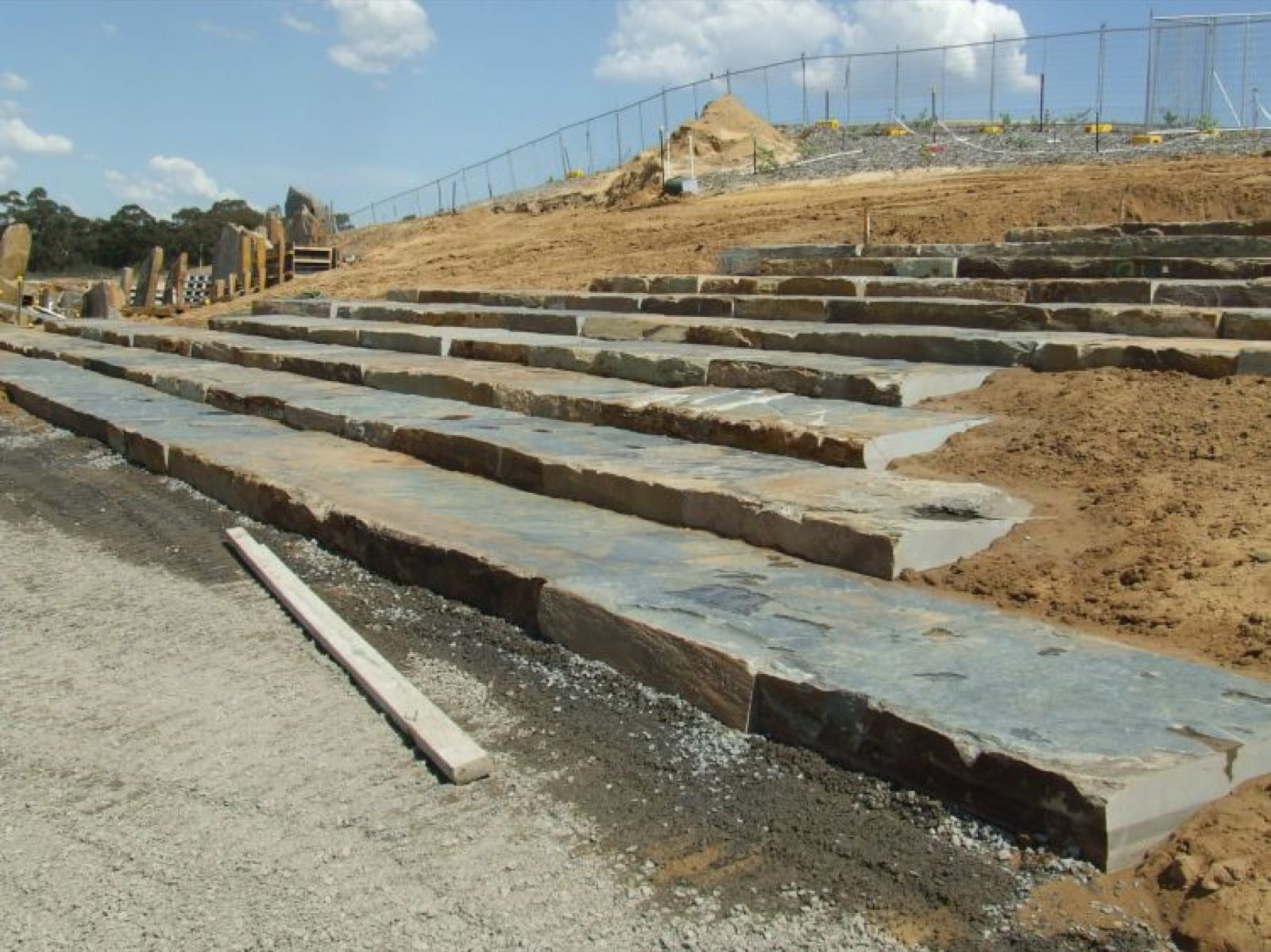 Australian Garden Project — stonework by Creative Stone Masonry